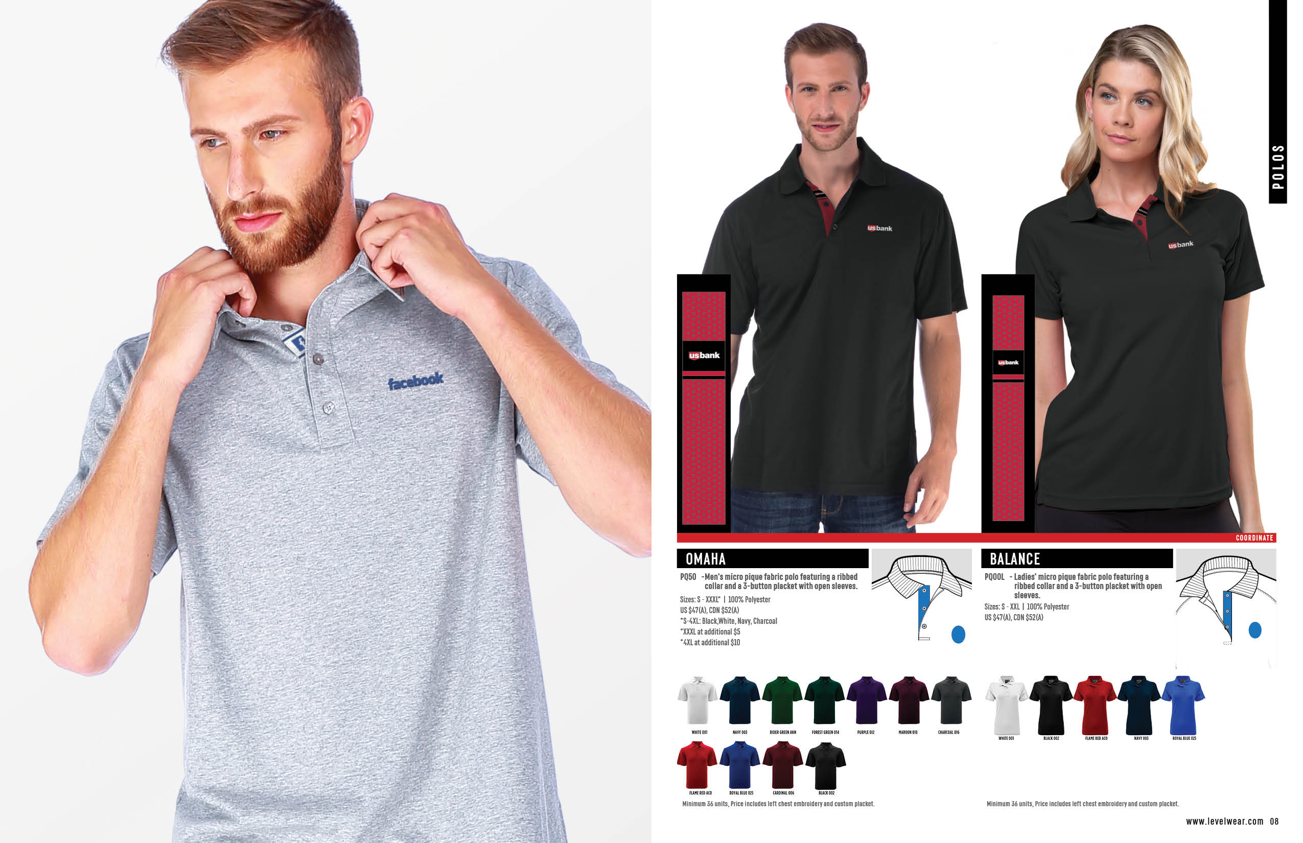 2018 Corporate Catalog Levelwear